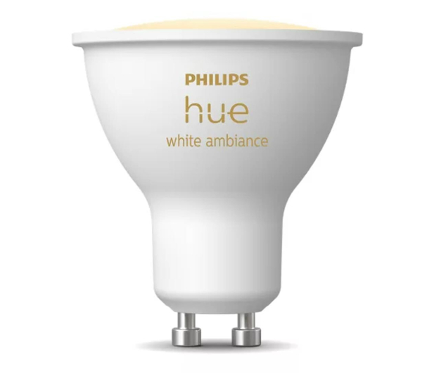 Philips Hue Hue White ambiance Inteligentny reflektor punktowy GU10 8720169229976 - 1271526 - zdjęcie